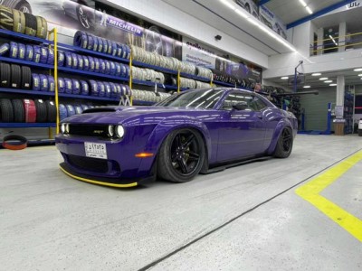 American muscle car Dodge challenger aimgain tough guy tenderness