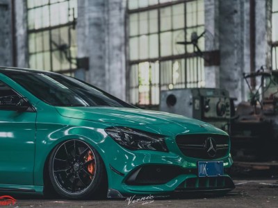 The Mercedes-Benz CLA Aimgain Edition