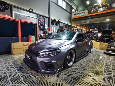 “Redefining Style: The Volkswagen Scirocco Aimgain Customization”